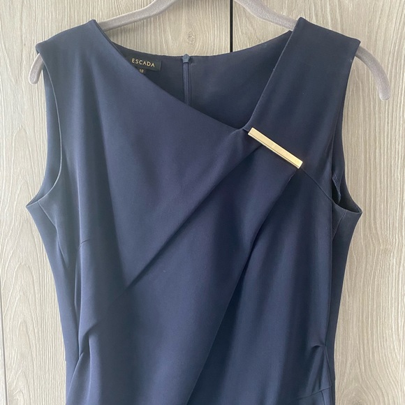 Escada Navy Romper/One-piece Pantsuit - Picture 2 of 4